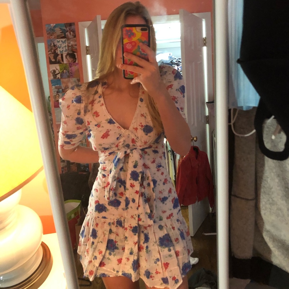 LOVESHACKFANCY ARLO DRESS